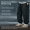 Ski Pants Waterproof Loose Fit For Men Women Wear Resistant Ski Pants Professional Double Board Sin 1