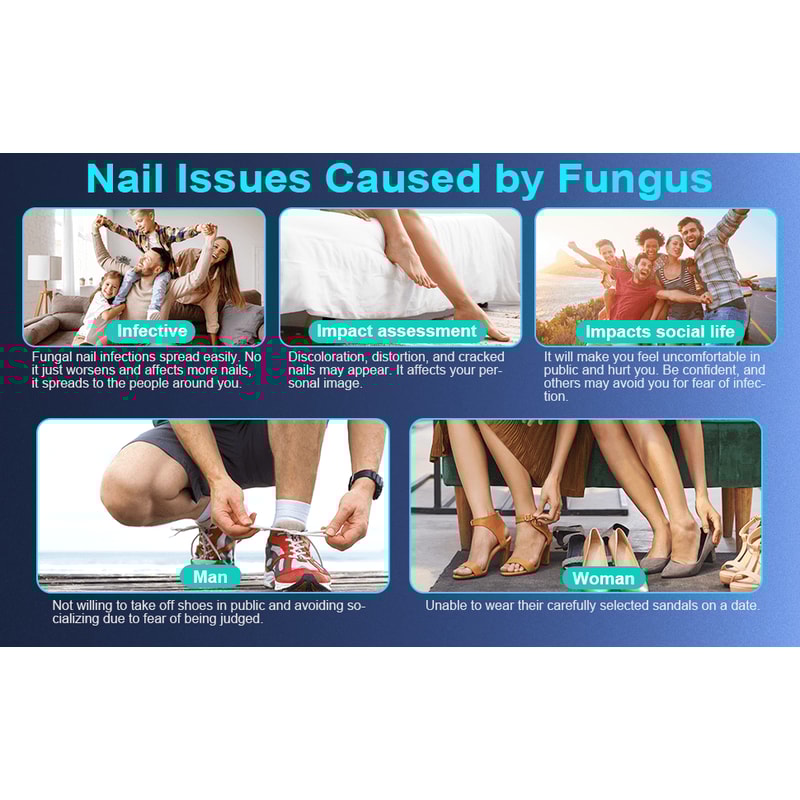 rechargeable light therapy for nail infection