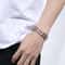 Adjustable magnetic bracelet for men