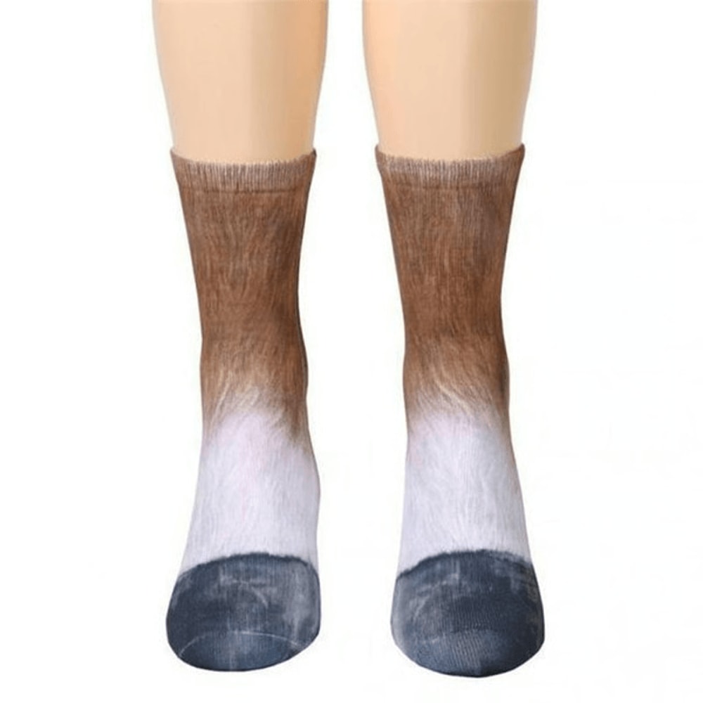 Realistic Comfy Animal Paws Socks 6