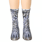 hilarious animal print crew socks