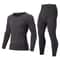 Stretch thermal underwear for movement
