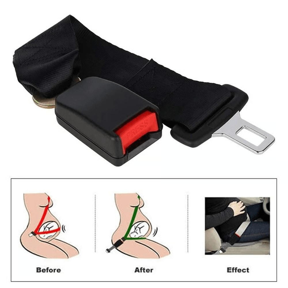 seatbelt extender for pregnant drivers