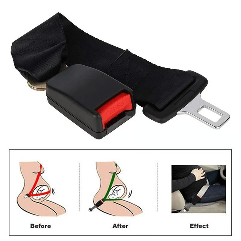 seatbelt extender for pregnant drivers