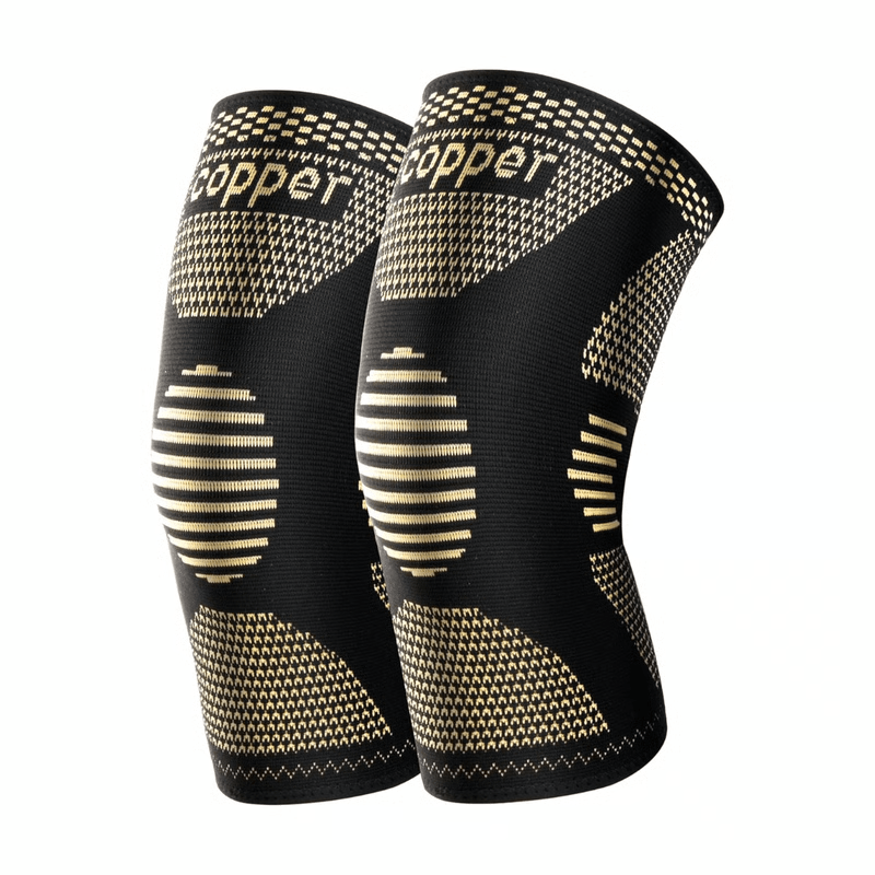 copper knee sleeve for stiffness relief