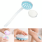 Adjustable back lotion applicator for skin care