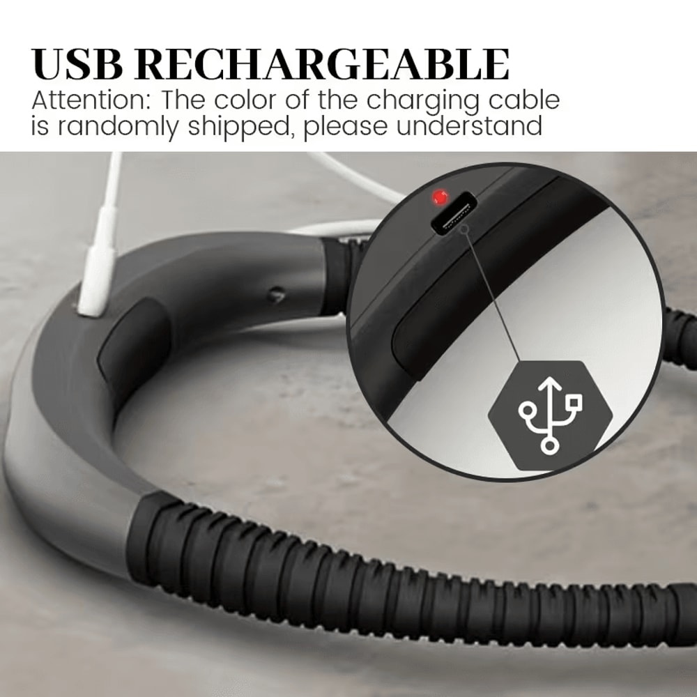 LED neck light aimed at embroidery work