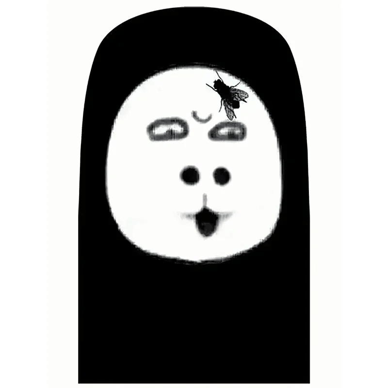 Cosplay accessories funny face mask