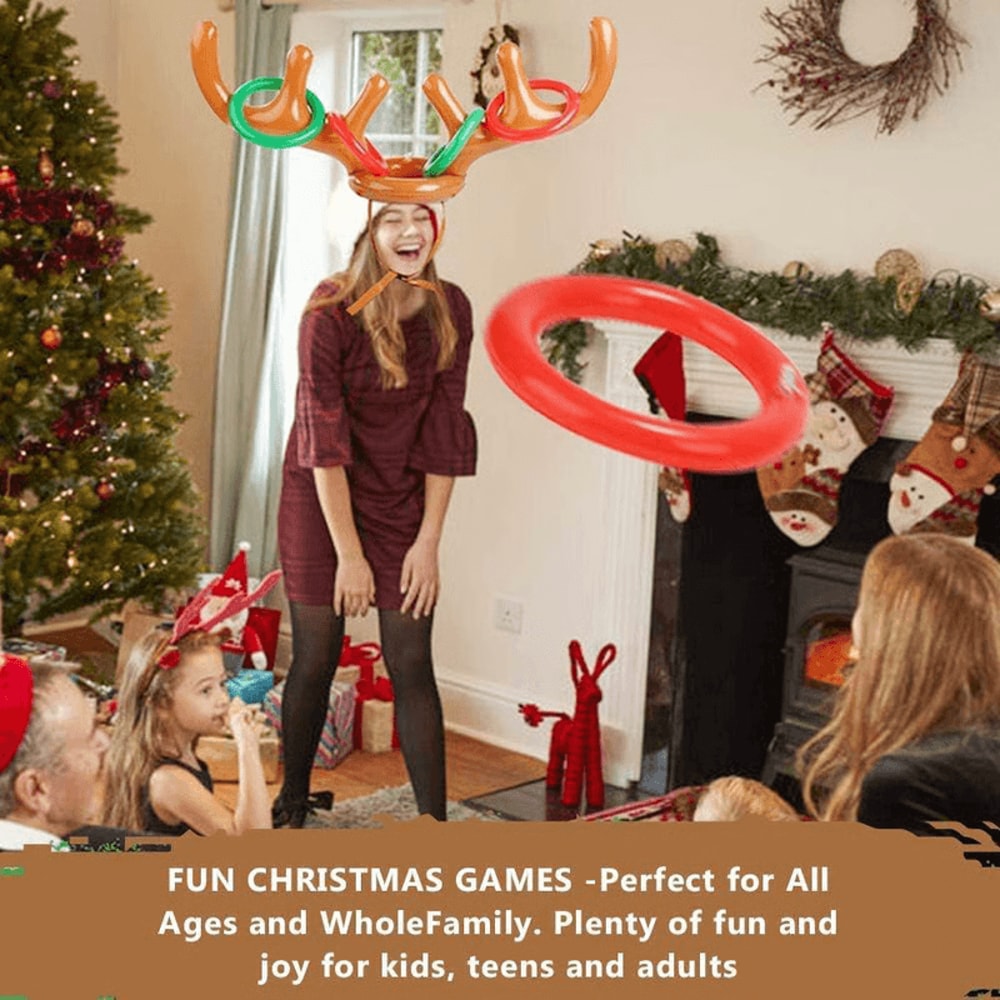 reindeer antler toss game indoors