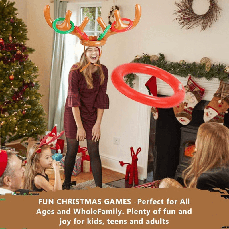 reindeer antler toss game indoors