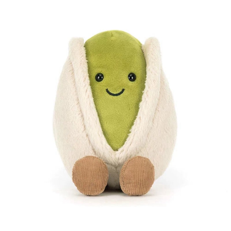 Stuffed Pistachio Plush Doll For Cozy Comfort Cute Decor And Everyday Gifting 4