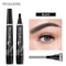 Waterproof 4Tip Eyebrow Pen LongLasting Natural HairLike Brow Pencil 10