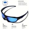 Sports Polarized Sunglasses for Men Glare Reduction for Driving Cycling Fishing