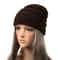 Warm Chunky Knit Beanie Hat For Women Soft Stretch Winter Cap 14