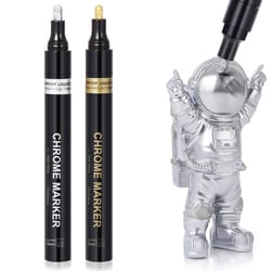 reflective chrome marker pens, metallic paint for diy car styling, crafts & custom designs