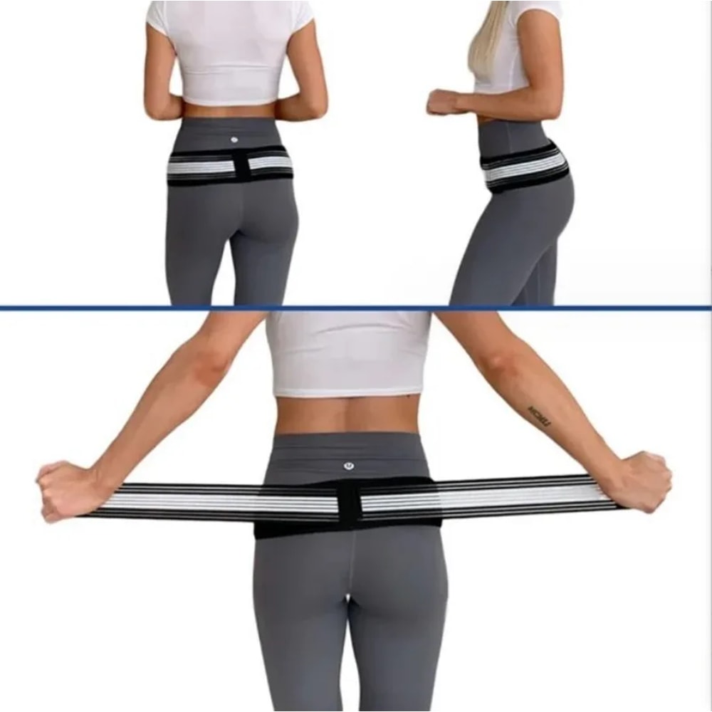 Sacroiliac Joint Belt for Lower Back & Hip Pain Relief, Pelvic & Sciatica Support