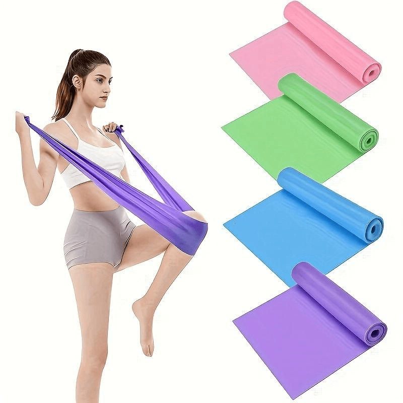 TPE Resistance Bands Set Build Strength Flexibility Recovery Buy Now 8
