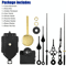 Quartz Clock Mechanism Replacement Kit With Chime Music Box For DIY Repair 0