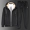 Men's Cashmere Tracksuit, Warm, Comfortable Winter Hoodie Set