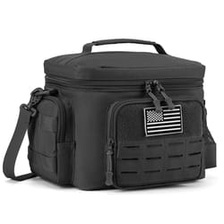 heavy duty tactical lunch bag, insulated leakproof for outdoor work & camping