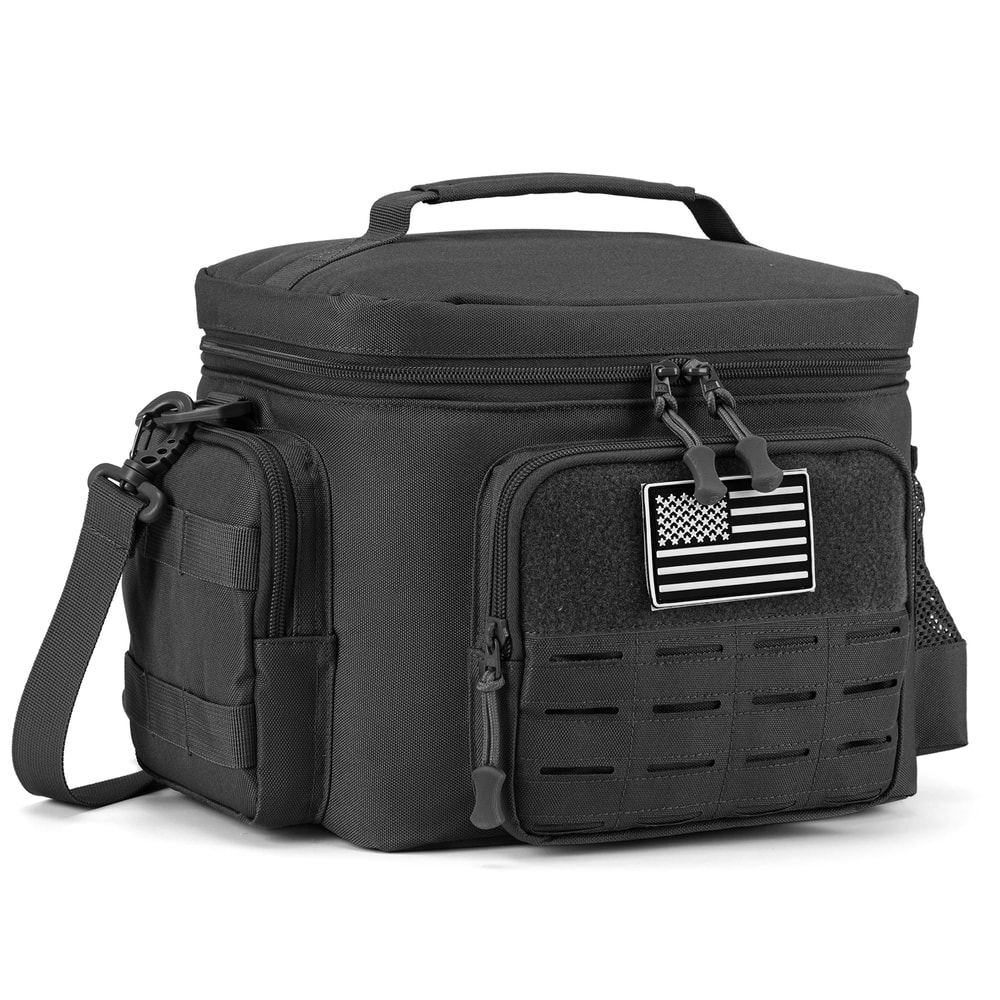Heavy Duty Tactical Lunch Bag, Insulated Leakproof for Outdoor Work & Camping
