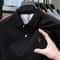 Men's Cotton Polo Shirt Short Sleeve Embroidered Business Casual Summer Polo