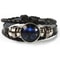 Zodiac Sign Glow Leather Bracelet Personalized Astrology Gift For Daily Style 7