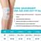 Breathable Knee Brace with Side Stabilizers for Meniscus Tear and Arthritis Support