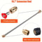 MultiPurpose Pressure Washer Gun Extension Pack 7