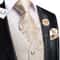 Men Wedding And Party Silk Jacquard Vest Accessory Collection 26