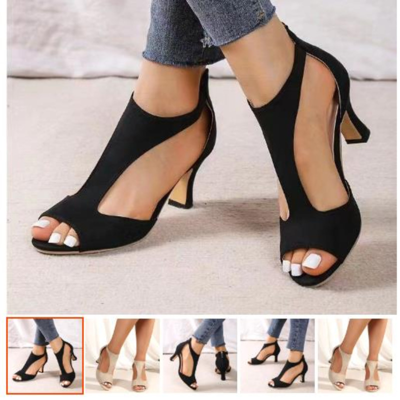 Stylish Orthopedic High Heel Platform Sandals For Women 1