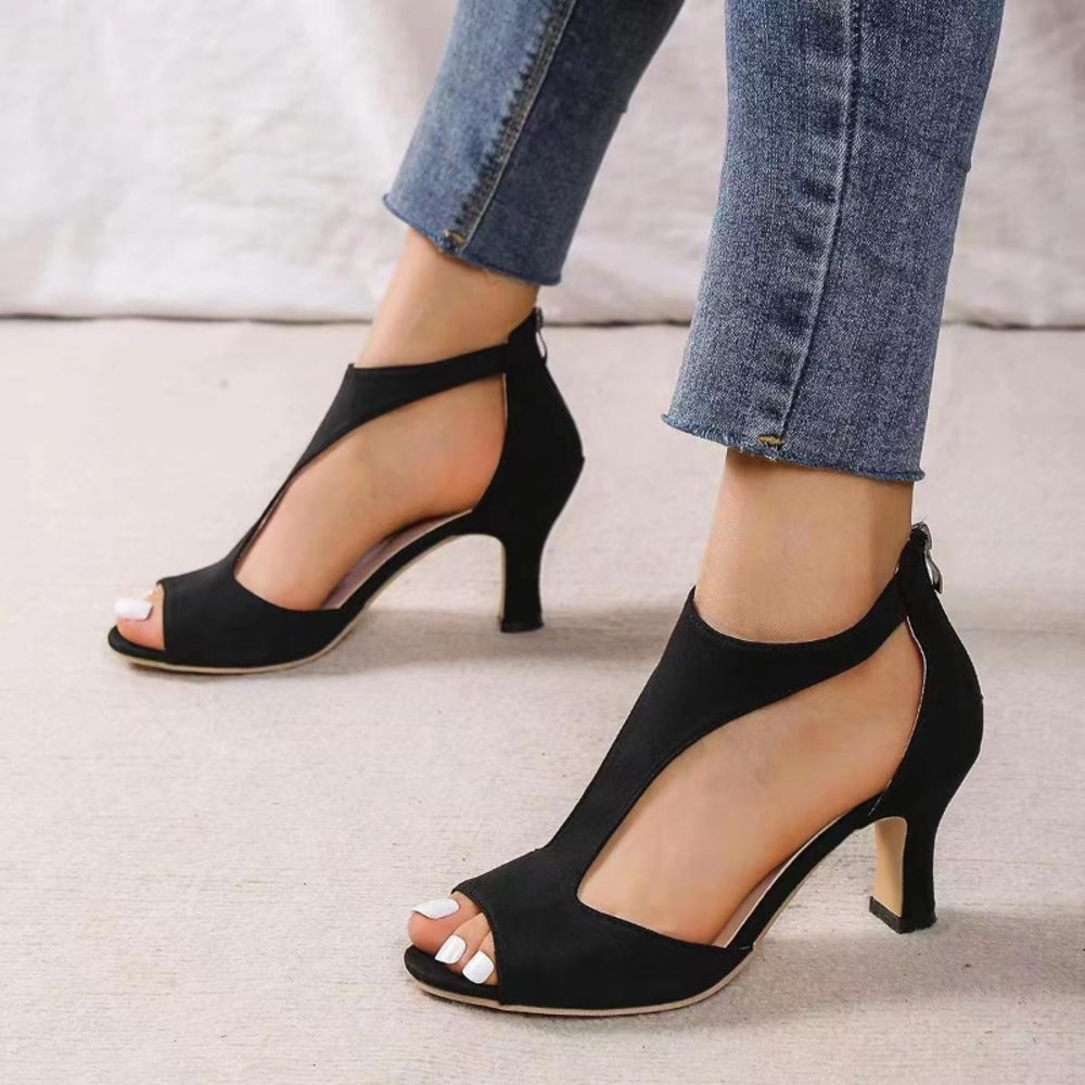 Stylish Orthopedic High Heel Platform Sandals For Women 7