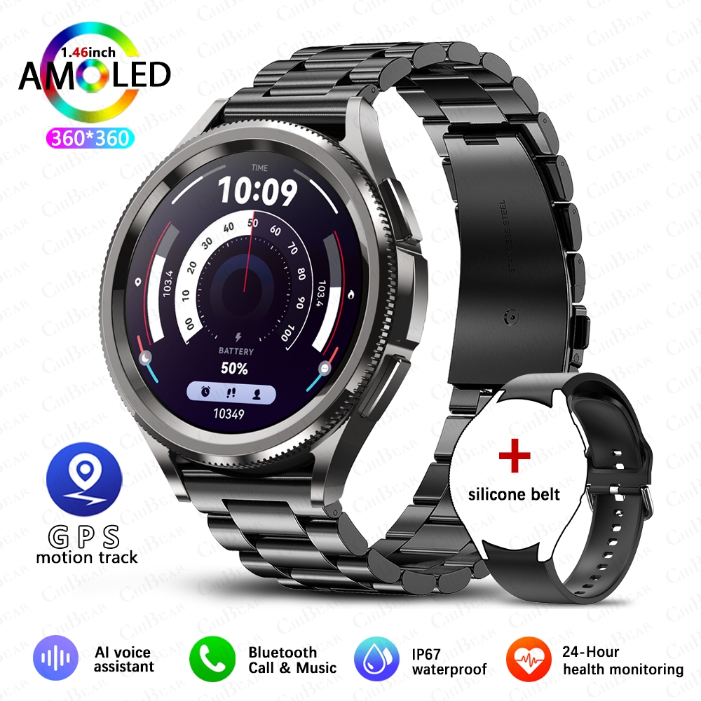 Galaxy Watch 6 Men GPS Smart Watch With AMOLED Display And Health Tracking Features 14