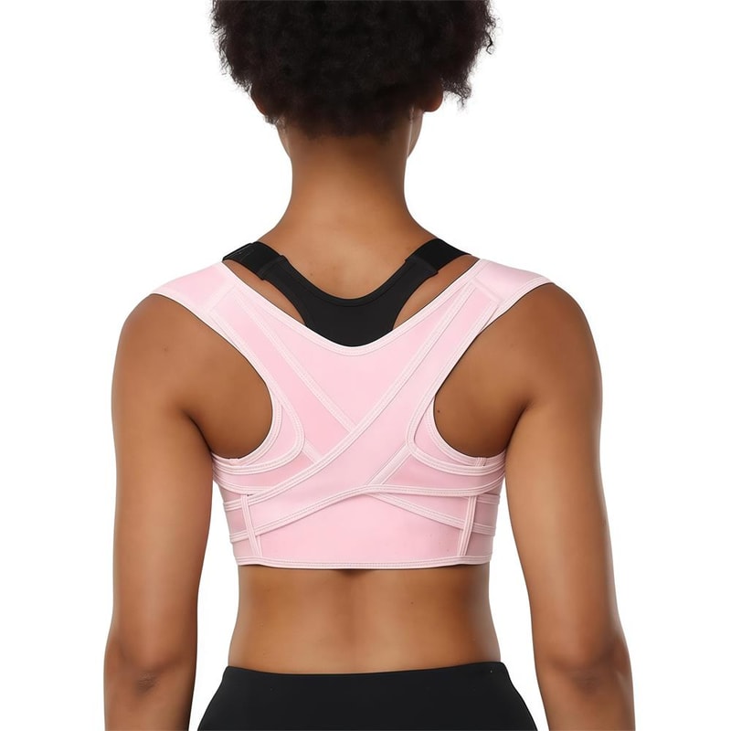 Breathable Posture Corrector Adjustable Upper Back Brace