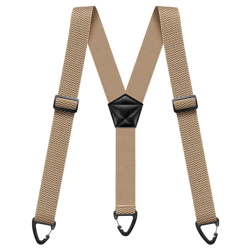 Hidden Suspenders for Men Y Back Heavy Duty Snap Loop Support