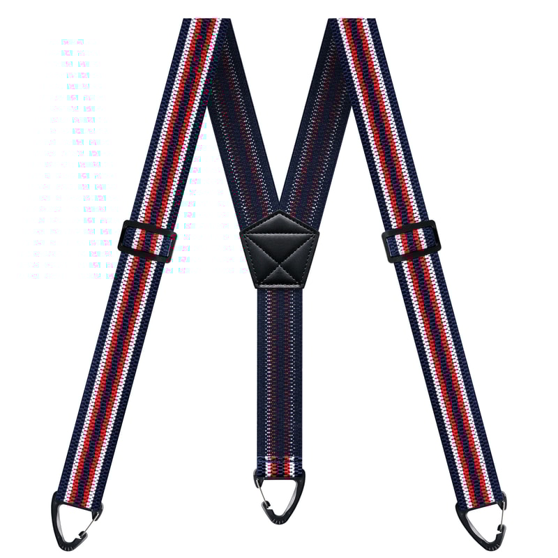 Hidden Suspenders for Men Y Back Heavy Duty Snap Loop Support