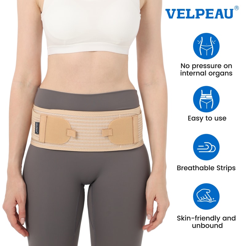 Sacroiliac SI Joint Belt for Sciatica Relief and Pelvic Support