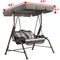 Outdoor Garden Patio Swing Canopy Cover Replacement With Sun UV Protection 8