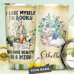 books personalized stainless steel tumbler, personalized tumblers