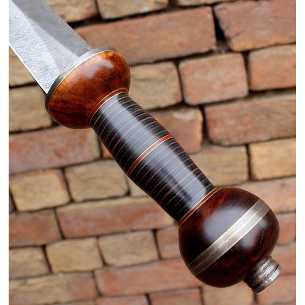 Sword Custom Handle Damascus Handmade Damascus Steel Sword Handle Micarta With B | Inspire ...