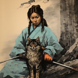 japanese ukiyo-e print printable art, japanese gallery wall art digital print instant download 104