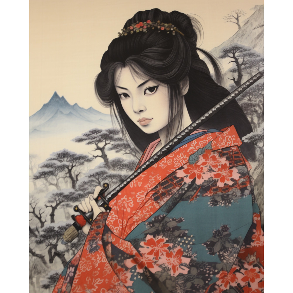 Japanese Ukiyo-e Print PRINTABLE Art, Japanese Gallery Wall Art Digital Print Instant Download 105.jpg