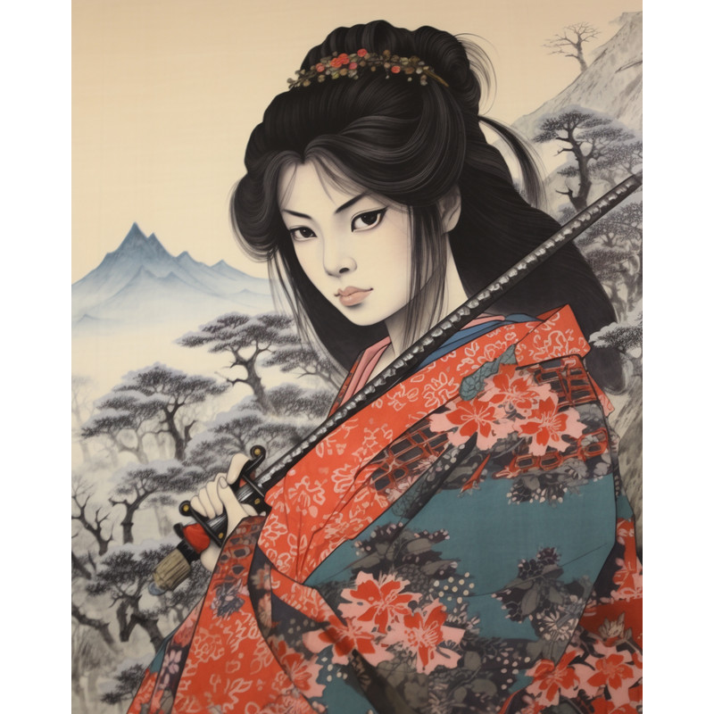 Japanese Ukiyo-e Print PRINTABLE Art, Japanese Gallery Wall Art Digital Print Instant Download 105.jpg