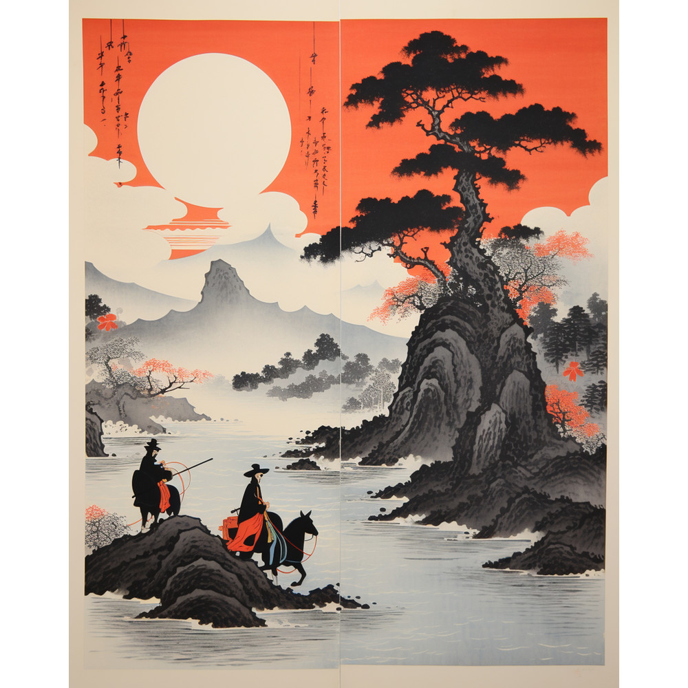 Japanese Ukiyo-e Print PRINTABLE Art, Japanese Gallery Wall Art Digital Print Instant Download 195.jpg