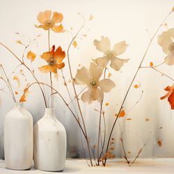 PRINTABLE DIGITAL DOWNLOAD Abstract Flowers Florl Gifts 19 Bedroom Living room Nursery room Clipart JPG