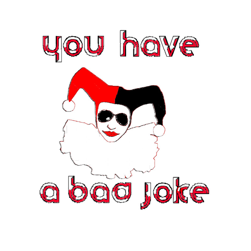 You have a bad joke domino clown look Harley Quinn.png