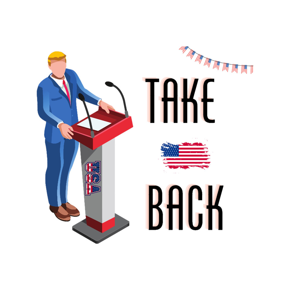 Donald Trump 2024 Take America Back Vinyl s Waterproof Decal for Car, Trucks, Bumper, Window,.png