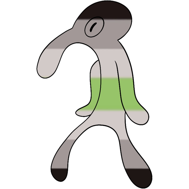 Bold and Brash LGBTQ+ Agender Flag.png