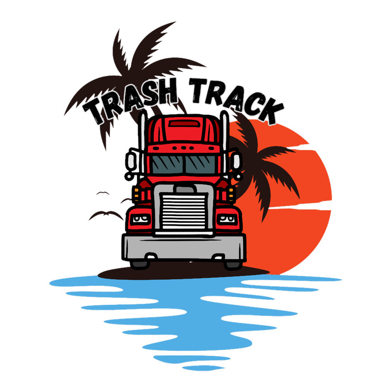 Hank And Trash Truck Sunset.png