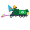 Recycling Garbage Truck Party Pattern.png